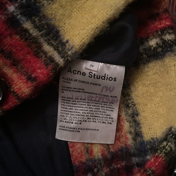 Acne Studios Coat Sz.34 - Picture 9 of 9